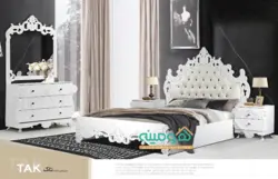 سرویس خواب دو نفره مدل تاک | فروشگاه کالای چوب هومینه