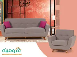 مبل راحتی و مدرن مدل رها | فروشگاه کالای چوب هومینه