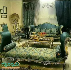 مبل کلاسیک ۹نفره مدل چپندر | فروشگاه کالای چوب هومینه