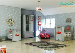 سرویس خواب نوزاد مدل مک کوئین - فروشگاه کالای چوب هومینه