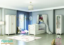 سرویس چوب دومنظوره نوزاد-نوجوان مدل صدف - فروشگاه هومینه