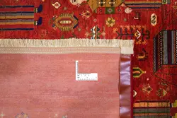 مشخصات ، قیمت و خرید فرش ماشینی مرینوس طرح نوروز کد 600189