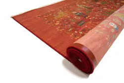 مشخصات ، قیمت و خرید فرش ماشینی مرینوس طرح نوروز کد 600189