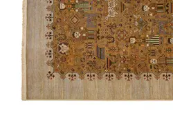 مشخصات ، قیمت و خرید فرش ماشینی مرینوس طرح نوروز کد 600189