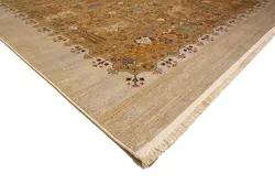 مشخصات ، قیمت و خرید فرش ماشینی مرینوس طرح نوروز کد 600189