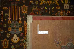 مشخصات ، قیمت و خرید فرش ماشینی مرینوس طرح نوروز کد 600189