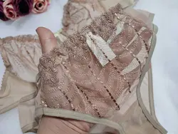 ست لباس زیر تورگاز نیوشا کرمی