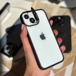 قاب استندی مشکی با محافظ لنز