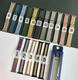 بند اپل واچ  رولکس مدل سه بید