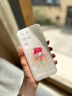 قاب گل رز یخی