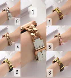 بند اپل واچ چرمی کارتیر