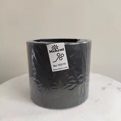 گلدان استوانه ای سایز 10 (پلاستیکی پلیمری میکا)
