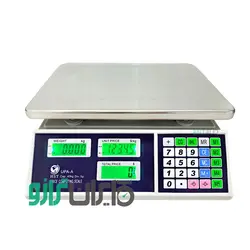خرید ترازو فروشگاهی ایرانی شاهین 40 کیلویی سینی تخت - ایران ترازو
