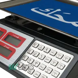 خرید ترازو فروشگاهی محک 40 کیلویی کیبورد استیل - ایران ترازو