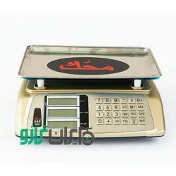 خرید ترازو فروشگاهی محک 40 کیلویی مدل 888 کیبورد استیل قطعه شمار - ایران ترازو