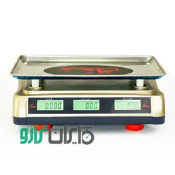 خرید ترازو فروشگاهی محک 40 کیلویی مدل 888 کیبورد استیل قطعه شمار - ایران ترازو