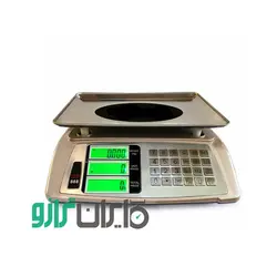 خرید ترازو فروشگاهی کمری 40 کیلویی مدل 888 کیبورد استیل قطعه شمار - ایران ترازو