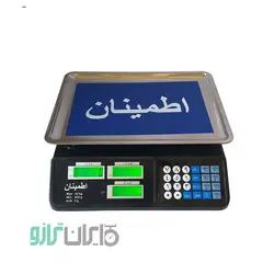 خرید ترازو فروشگاهی اطمینان 40 کیلویی بدون علمک - ایران ترازو