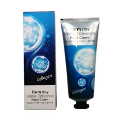 کرم دست کلاژن و مرطوب کننده برند فارم استی farmstay