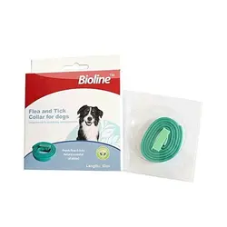 قلاده سگ ضد کک و کنه مدل Bioline - flea and tick collar