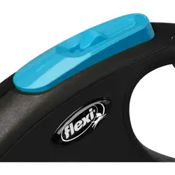 بند قلاده سگ و گربه نواری 5 متری فلکسی مدل نیو نئون سايز S مقاوم تا وزن 15کیلوگرم – Flexi S 5m 15kg