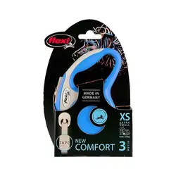 بند قلاده سگ و گربه نواری 3 متری فلکسی مدل نیو کامفورت سايز XS مقاوم تا وزن 12کیلوگرم – Flexi XS 3m 12kg