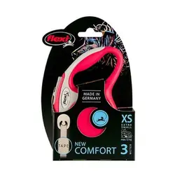 بند قلاده سگ و گربه نواری 3 متری فلکسی مدل نیو کامفورت سايز XS مقاوم تا وزن 12کیلوگرم – Flexi XS 3m 12kg