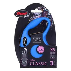 بند قلاده سگ و گربه نواری 3 متری فلکسی مدل نیو کلاسیک سايز XS مقاوم تا وزن 12کیلوگرم – Flexi XS 3m 12kg