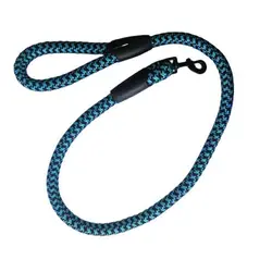 بند قلاده سگ لیش بافتی سایز بزرگ 115 سانتی متری