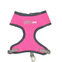 قلاده کتفى سگ و گربه نیناپت پد دار به همراه لید سایز 3 - NinaPet