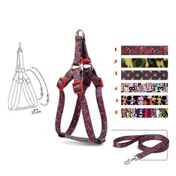 قلاده کتفى سگ نیناپت مدل پتنتو به همراه لید سایز 3 - NinaPet