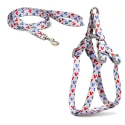 قلاده کتفى سگ و گربه نیناپت مدل ریتم به همراه لید سایز صفر - NinaPet