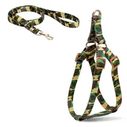 قلاده کتفى سگ و گربه نیناپت مدل ریتم به همراه لید سایز صفر - NinaPet