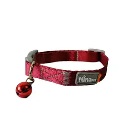 قلاده گردنی سگ و گربه نیناپت مدل سیلک بدون لید سایز 1 - NinaPet