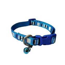 قلاده گردنی سگ و گربه نیناپت مدل چند رنگ بدون لید سایز 2 - NinaPet