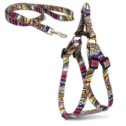 قلاده کتفى سگ نیناپت مدل ریتم به همراه لید سایز 2 - NinaPet