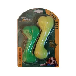 اسباب بازی دندانی سگ زاریکس طرح دو استخوان - Zarix