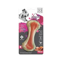 اسباب بازی دندانی سگ ام پت طعم بیکن سایز مدیوم - M Pets
