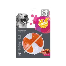 توپ اسباب بازی سگ ام پت طعم بیکن - M Pets