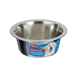 ظرف آب و غذای سگ استیل تریکسی حجم 1800 میلی لیتر - Trixie