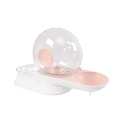 ظرف آبخوری سگ و گربه ام پت مدل حلزونی مخزن دار به همراه فیلتر حجم 2800 میلی لیتر