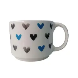 ماگ سرامیکی کنفیل طرح قلب