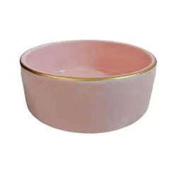 ظرف آب و غذای سگ و گربه کنفیل سرامیکی سایز 17