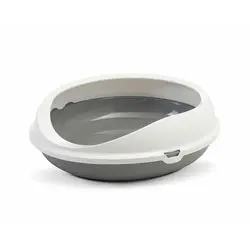 ظرف خاک و توالت گربه ساويک مدل فیگارو لبه دار