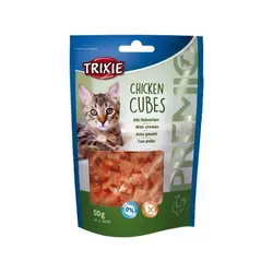 تشویقی گربه تریکسی طعم مرغ وزن 50 گرم