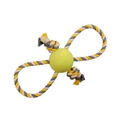 اسباب بازی سگ نیناپت مدل توپ و طناب کد بی (B)
