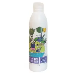 شامپو مخصوص پوست حساس گربه یو اس پت با عصاره الوئه ورا حجم 300 ميلی ليتر - Us Pet