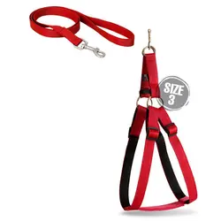 قلاده کتفی سگ و گربه نیناپت مدل دولایه همراه با لید 2 سایز - NinaPet