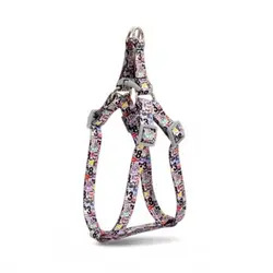 قلاده کتفى سگ نیناپت مدل پترن به همراه لید سایز صفر - NinaPet