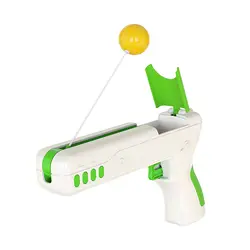 تفنگ اسباب بازی گربه همراه با گوی و پر